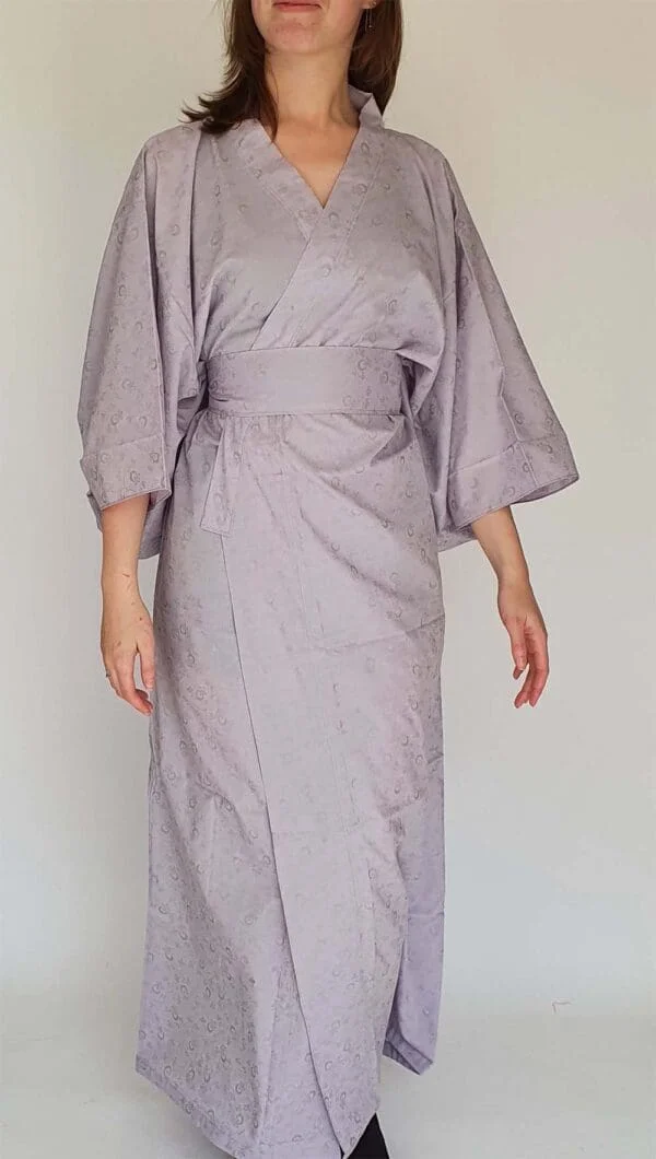 Dames kimono - Fleur Argente