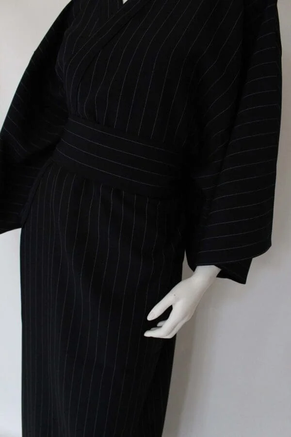 Heren kimono - Borsalino Zwart - Afbeelding 6