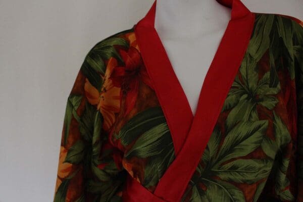 kimono hawai red short 03
